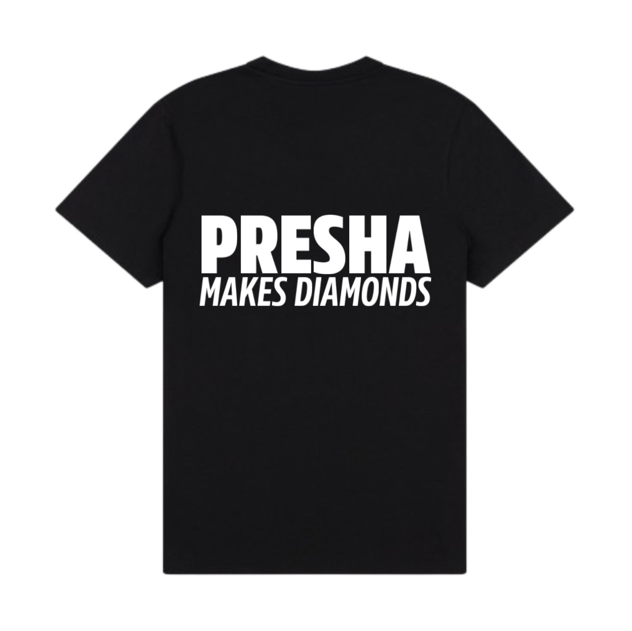 Front DIAMOND T-shirt Black