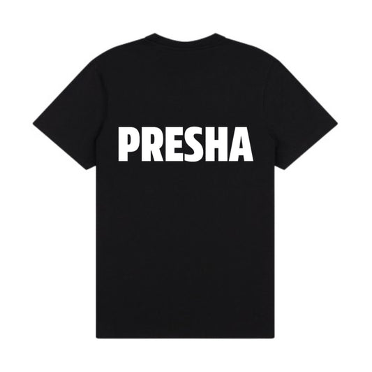Back PRESHA T-shirt Black