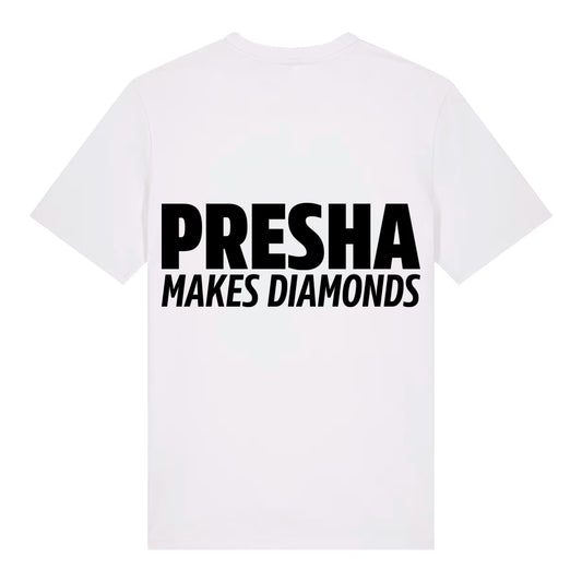 Front DIAMOND T-shirt White
